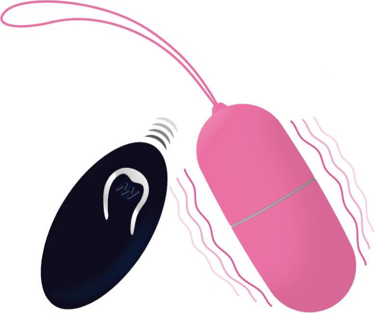 INTENSE COUPLES TOYS | Intense Flippy I Vibrating Egg With Remote Control Pink