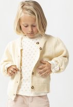 Sissy-Boy - Off white vest met pofmouwen