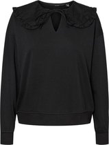 Vero Moda Trui Vmbecca Ls Sweatshirt Jrs Ga 10251648 Black Dames Maat - L