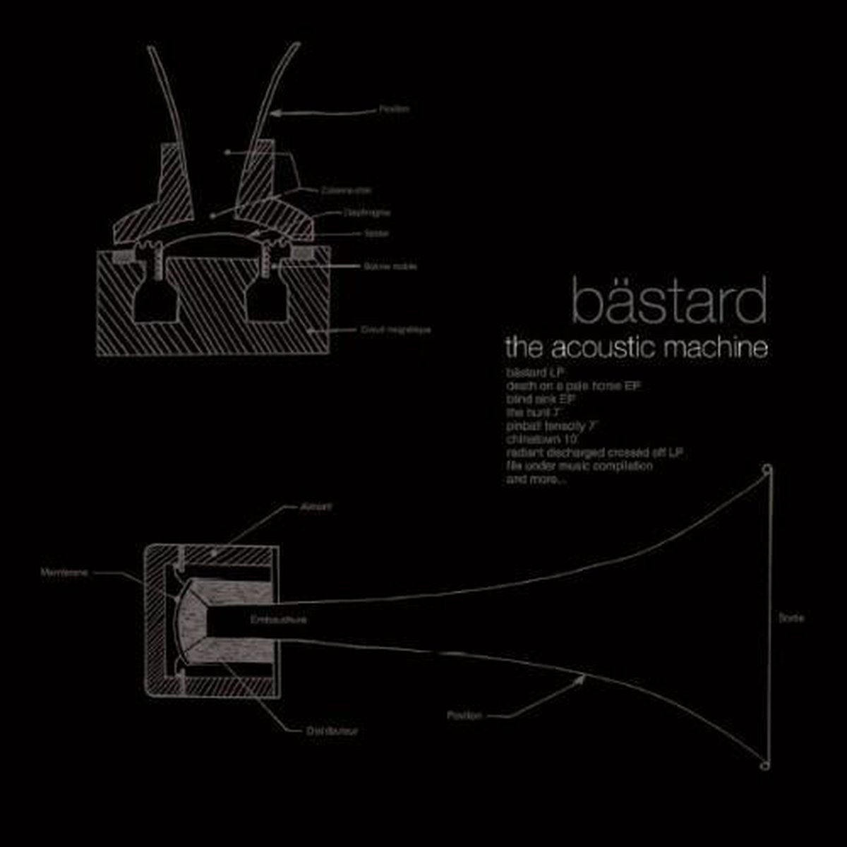 Bästard - The Acoustic Machine / Complete Recordings 1993/96 (3 CD) (Remastered)