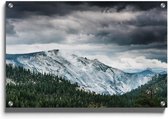 Walljar - Yosemite Mountains - Muurdecoratie - Plexiglas schilderij