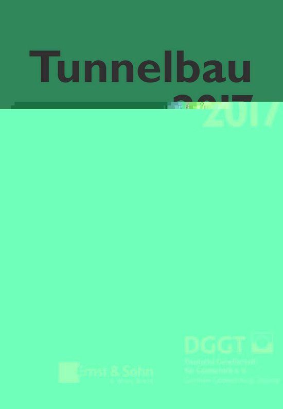 Taschenbuch Tunnelbau - Taschenbuch für den Tunnelbau 2017 - cover