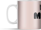 Mok - Moederdag Mok - Beste Mama - Roze - 350 ml - Beker