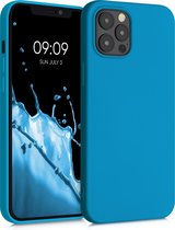 kwmobile telefoonhoesje voor Apple iPhone 12 Pro Max - Hoesje voor smartphone - Back cover in Caribisch blauw