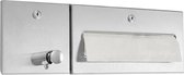 Wagner-EWAR WP506 inbouw dispenser voor zeep en papieren handdoekjes