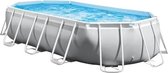 Intex Opzetzwembad - Prism Frame -  503 x 274 x 122 cm - Grijs - Met Accessoires - Eigen bezorgdienst op afspraak!