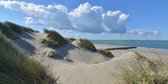 Fotobehang Burgh Haamstede duinen en strand 350 x 260 cm - € 235,--