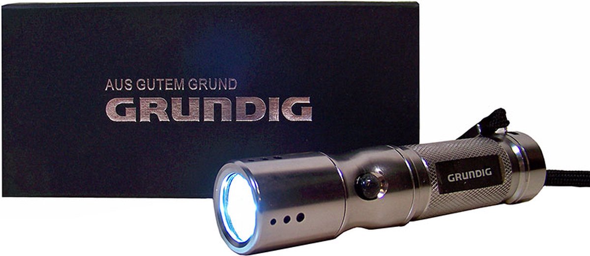 Lampe de poche Grundig (9 LED) dans une cassette | bol.com