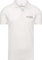Icons - Heren Polo SS Originals Polo - Wit - Maat S