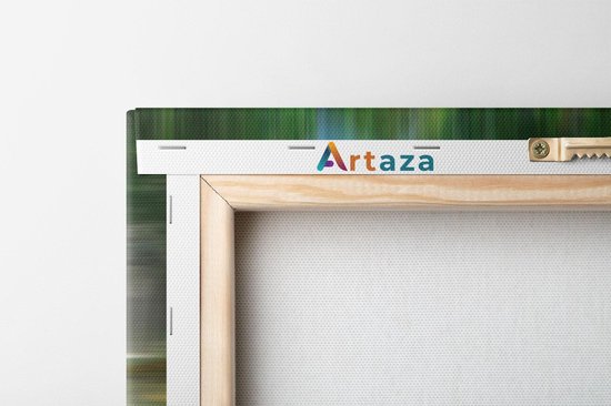 Artaza - Triptyque Peinture Sur Toile - Cascade Tropicale - 90x60 - Photo Sur Toile - Impression Sur Toile