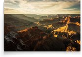 Walljar - Grand Canyon Valley - Muurdecoratie - Poster