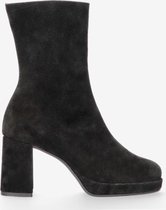 Tango | Nadine 5-f black suede boot - covered heel | Maat: 38