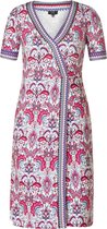 YESTA Lilith Jurk - Warm Fuchsia/Multi-C - maat 0(46)