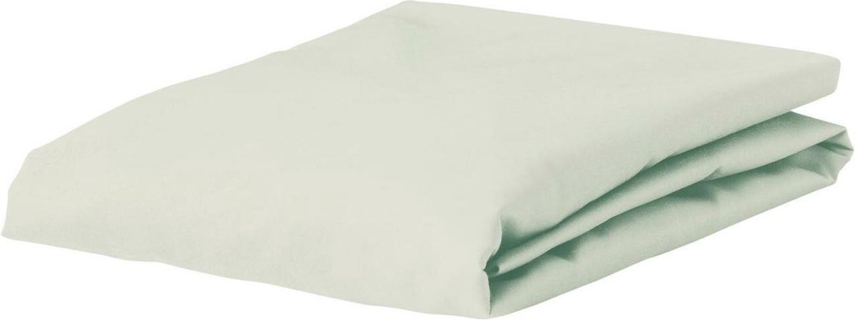 Essenza Premium Percale Hoeslaken Oyster - 80x200 cm