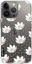Casetastic Apple iPhone 13 Pro Hoesje - Softcover Hoesje met Design - Sprinkle Flowers Print