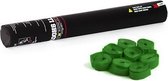 TCM FX - Confetti Kanon - Shooter - Confettikanon - Confettikanonnen - Handheld Streamer 50cm dark green - Party Popper