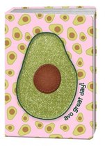 Happy Zoo notitieboek A5 avocado met glitter print