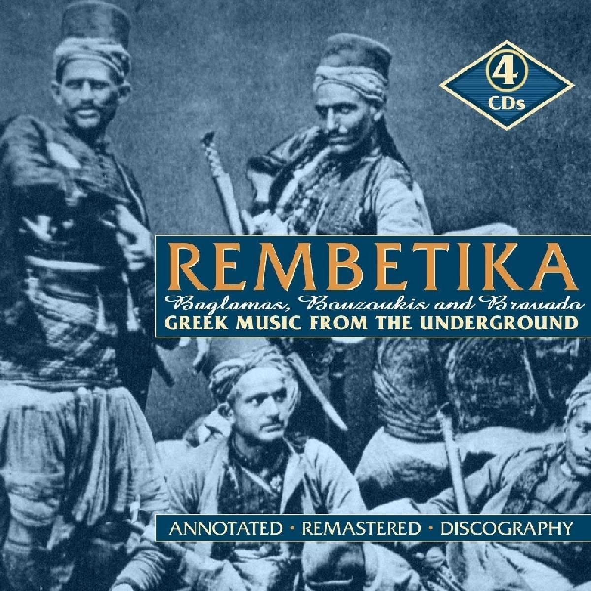 Various Artists - Rembetika (Greek Music From The Underground) (4 CD)
