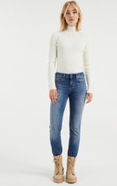 WE Fashion Dames mid rise slim jeans