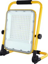 LED Accu Bouwlamp - Floodlight 100 Watt | 6000K - Daglicht wit