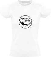 Pensioen Zone  Dames t-shirt | gepensioneerd | pensioen | cadeau