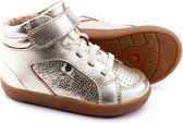 OLD SOLES - kinderschoen - hoge sneakers - spartan - gold pebble - Maat 23
