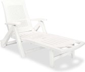 Ligbed - Zinaps Sun Lounger met voetsteun Lounger Lounger Lounger Diverse selectie (WK 02130)