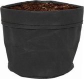 WL Plants - Trendy plantenzak - Kraft pot Easy Ø12 - Zwart - Hoogte ongeveer 12 cm - Hippe bloempot van karton - Van binnen gesealed - Geschikt als plantenpot - Binnen te gebruiken