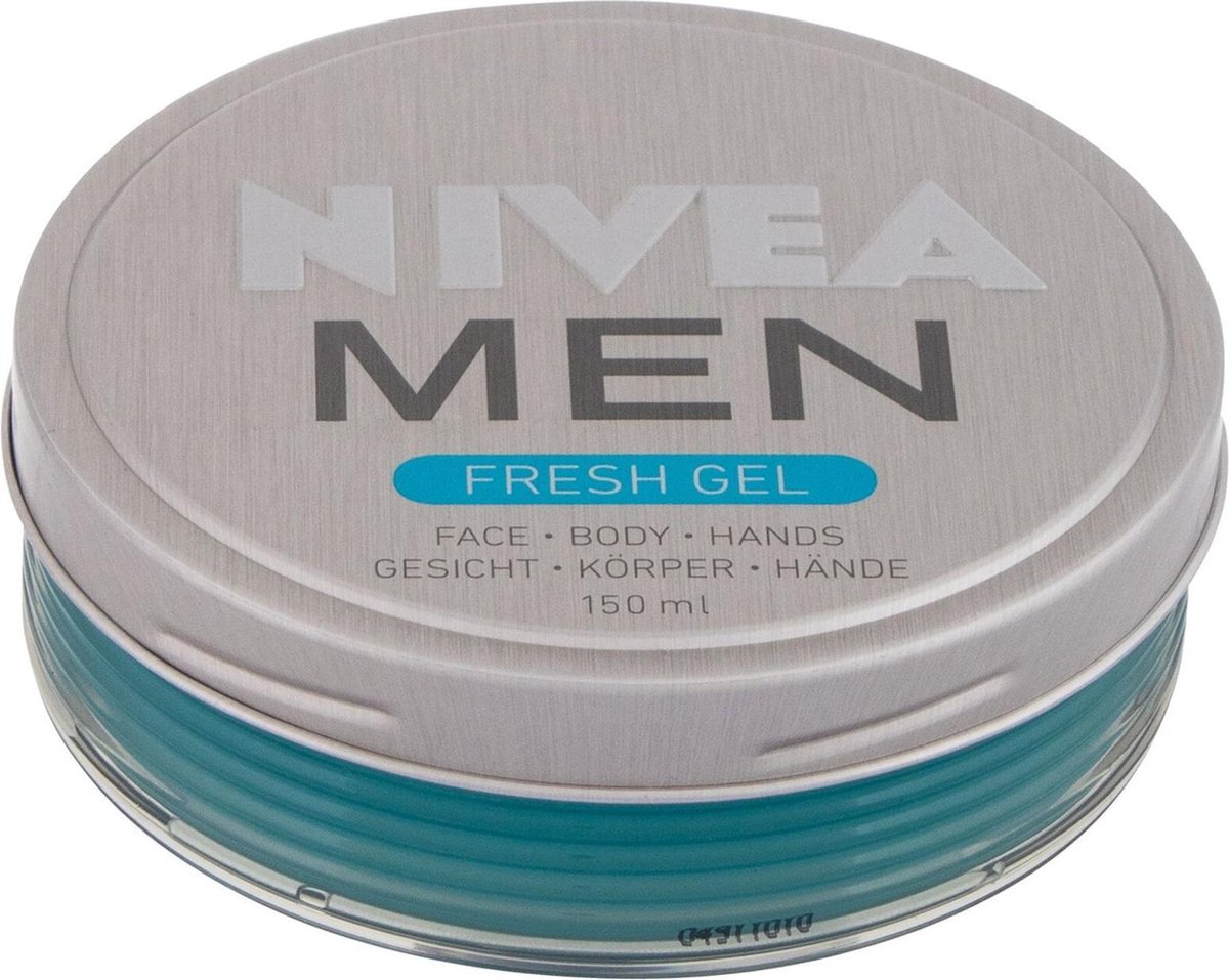 Nivea Men Creme Gezicht Crème Hydrateert crème blauw blik 75 ml 6 stuks