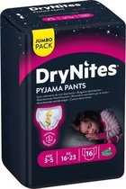 Pakket met onderbroeken voor meisjes DryNites (16 uds)