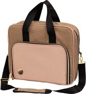 We R Memory Keepers - Crafter's bag Sac bandoulière Taupe et rose