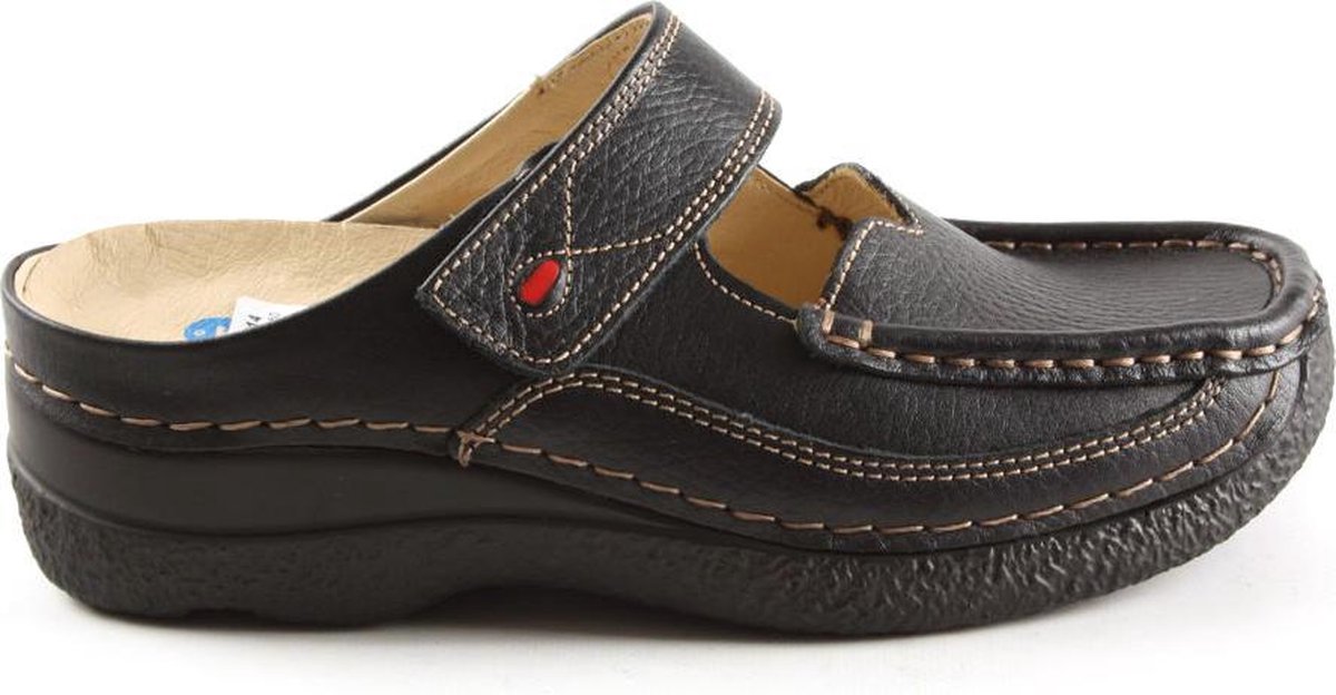 Dames Slippers Wolky 06227-700 - Zwart - Maat 40 | bol.com