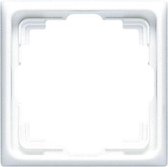 JUNG CD500 afdekraam kunststof, wit, (bxhxd) 81x81x9.85mm