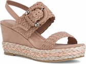 Marco Tozzi Dames Sandaaltje 2-2-28035-36 408 beige F-breedte Maat: 39 EU