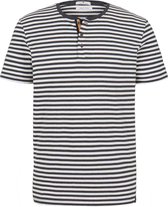 Tom Tailor Korte mouw T-shirt - 1027425 Marine (Maat: XXL)