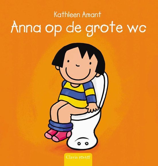 Cover van het boek 'Op de grote wc' van Kathleen Amant