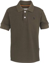 J&JOY - Poloshirt Essentials Kinderen Unisex 20 Green Olive