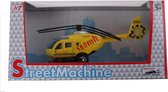 helikopter die cast geel