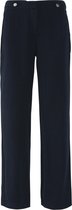 Cassis Dames Broek met zilverkleurige knoop - Maat XL