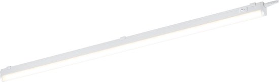 LED Keukenkast Verlichting - Torna Noram - 13W - Warm Wit 3000K - Rechthoek - Mat Wit - Kunststof