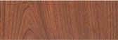 Decoratie plakfolie mahonie houtnerf look bruin 45 cm x 2 meter zelfklevend - Decoratiefolie - Meubelfolie