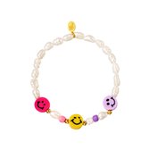 Yehwang Armband Parels Smiley 0289142-077