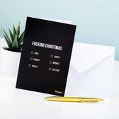 Fisura Fucking Christmas Kaart - Check