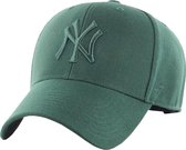 47 Brand New York Yankees MVP Cap B-MVPSP17WBP-DGA, Unisex, Groen, petten met kleppen