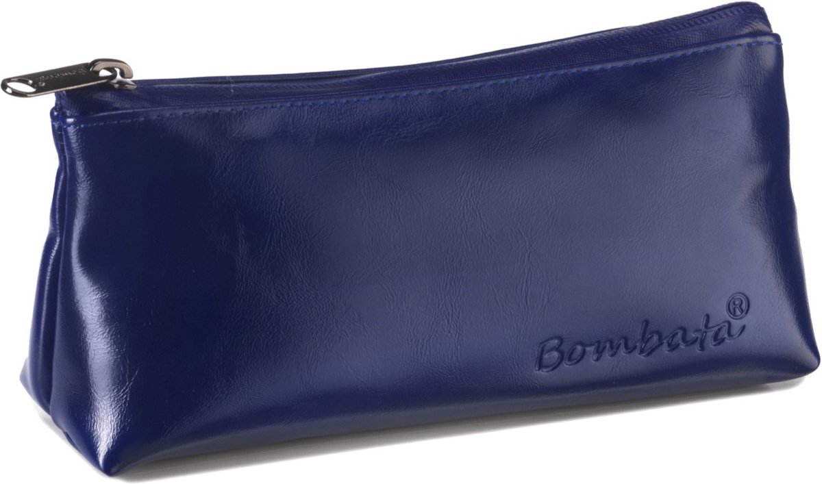 Bombata Etui Evolution Triangle 20 Cm Kunstleer Blauw