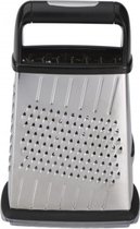 Multifunctionele Rasp Masterpro 4 zijden Zwart Roestvrij staal (15 x 13,7 x 22,5 cm)