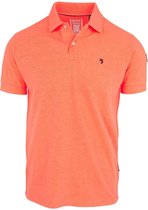 J&JOY - Poloshirt Essentials Mannen 23 Coral Fiery