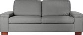 Sofa DKD Home Decor Polyester Linnen Loft Donker Grijs (210 x 84 x 84 cm)