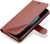 AZNS Apple iPhone 13 Mini Hoesje Wallet Book Case Kunstleer Bruin