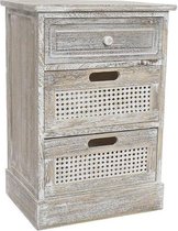 Ladenkast DKD Home Decor Rotan Paulownia hout (40 x 29 x 58 cm)